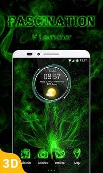 Fascination 3D V Launcher Theme screenshot 1