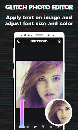 Glitch Photo Editor - Vaporwave & Glitch Effects 3 تصوير الشاشة