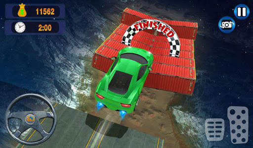 Mega ramp car driving - impossible car flip screenshot 6