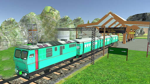 Train Hill Offroad Simulator screenshot 4