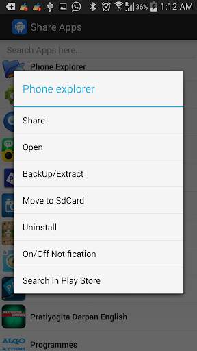 Share Apps screenshot 1
