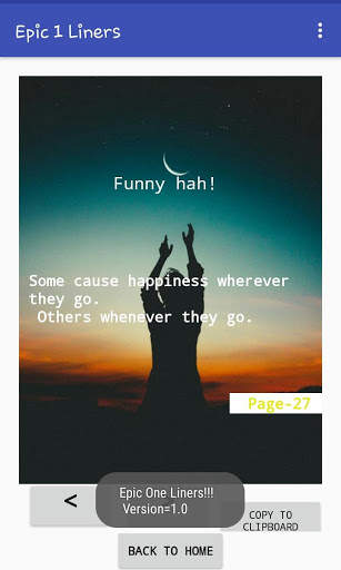 EPIC 1 Liners-Insta Wapp Fbook daily Update screenshot 9