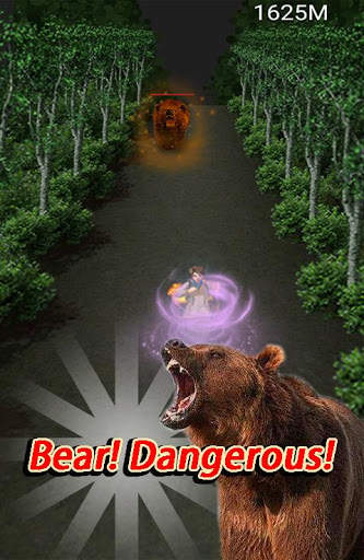 angry bear run 3d screenshot 1