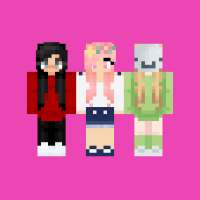 Girl skins for minecraft logo