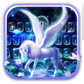 Graceful Alicorn Keyboard Theme icon