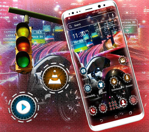 Racing Car Launcher Theme screenshot 3