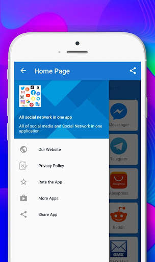 All in One Shopping App: Social Network Apps, News screenshot 7