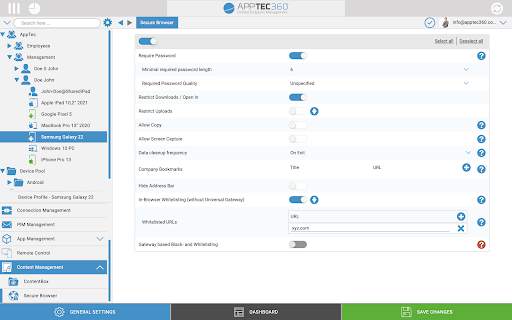 MDM & Kiosk Mode by AppTec360 screenshot 12