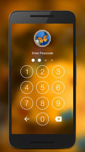 Butterfly Live Lock Screen screenshot 4