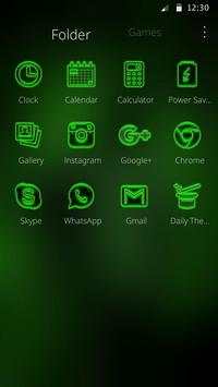 Neon Secret Hacker Launcher Theme screenshot 7