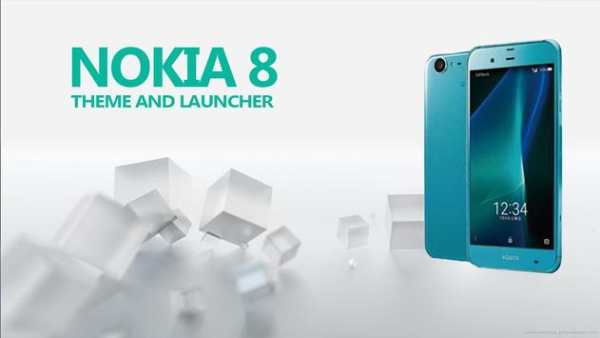 Theme Launcher for Nokia 8 screenshot 1