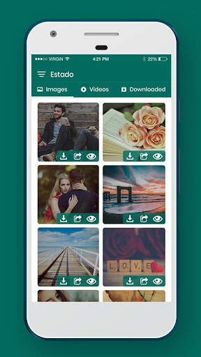 Estado - Status Saver for WhatsApp screenshot 1
