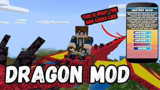 Dragon Mod For Minecraft PE screenshot 1