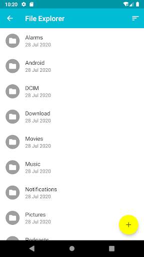 File manager screenshot 8