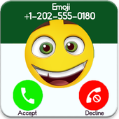 emojis fake call simulator icon