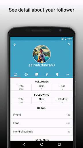 Follower Analyzer for Instagram screenshot 2