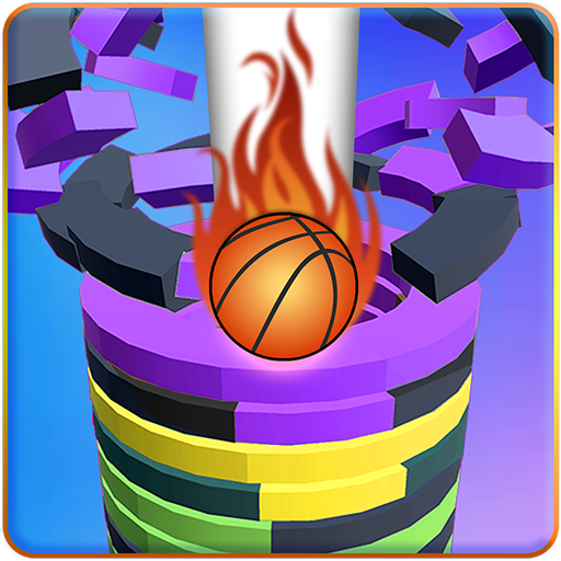 Helix stack Ball jump 3d: Drop The Helix Ball Game icon