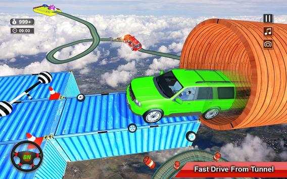 Prado Car Stunt Racing On Impossible Tracks screenshot 2