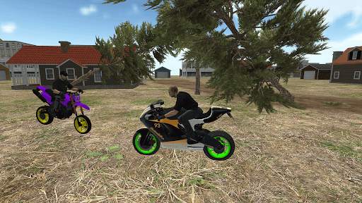 motorcycle racing star - ultimate police game screenshot 1