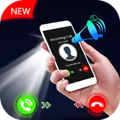 Flash Alerts on Call - Flashlight Blinking LED icon