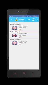 VPN Master-Unlimited Free VPN screenshot 3