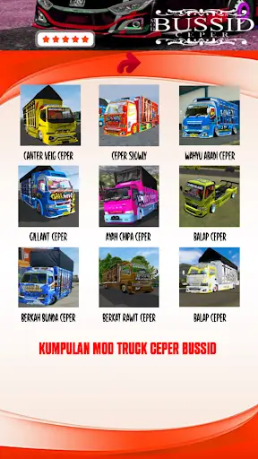 Mod Truck Ceper Bussid screenshot 2