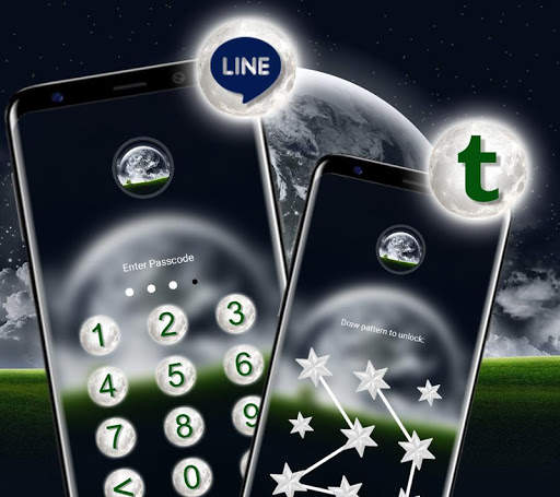 Moon Night Launcher Theme screenshot 5