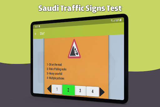 Saudi Driving License Test screenshot 8