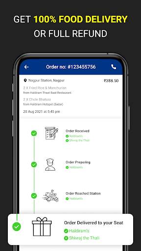 Food in Train & Train Tickets screenshot 7