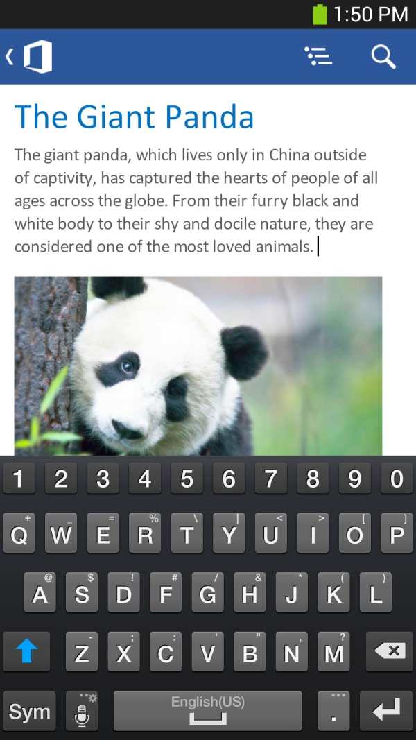 Microsoft Office Mobile screenshot 4