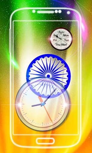 Indian Clock Live Wallpaper screenshot 7