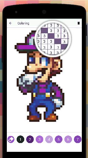 Retro Games Color By Number screenshot 4