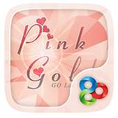 Pink Gold GO Launcher Theme icon