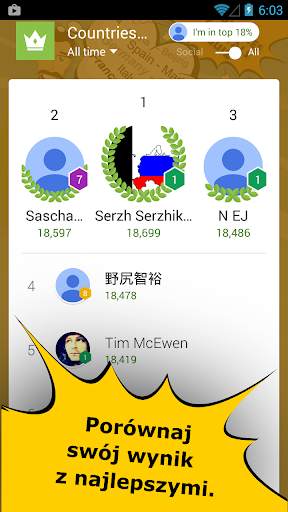 Stolice Państw Świata Quiz screenshot 8