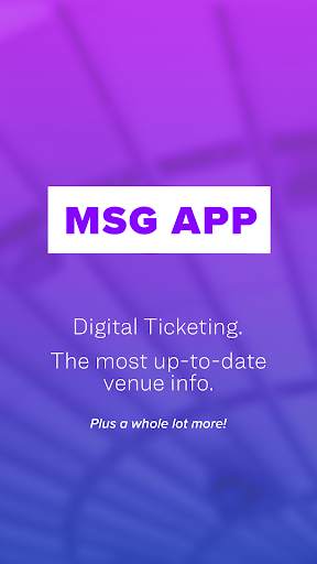 MSG Madison Square Garden Official App screenshot 1