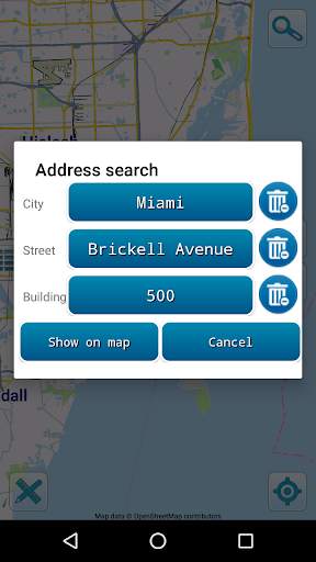 Map of Miami offline screenshot 3