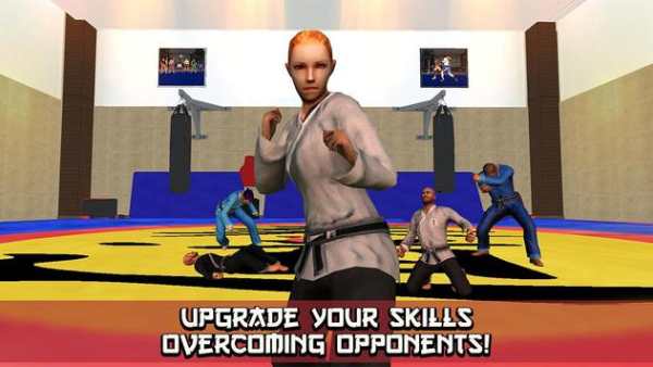 Judo Fighting Tiger 3D screenshot 4