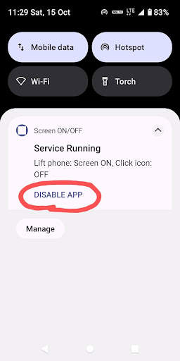 Screen ON/OFF screenshot 2