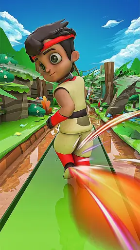 マイティ 男の子 ランナー ゲーム 2021年 screenshot 1