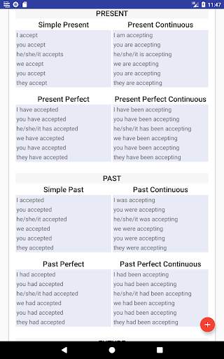 English Verbs screenshot 11