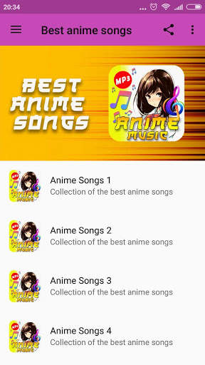 Anime Music Offline screenshot 2