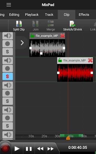 MixPad Master's Edition screenshot 2