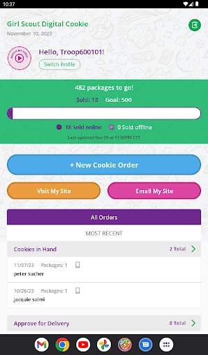 Digital Cookie Mobile App screenshot 9