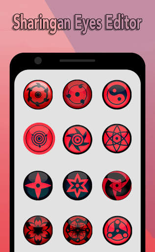 Sharingan Eyes Editor - Color Changer screenshot 1