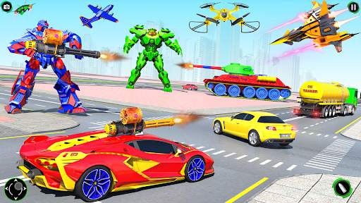 Robot Mobil Merub Perang robot screenshot 2