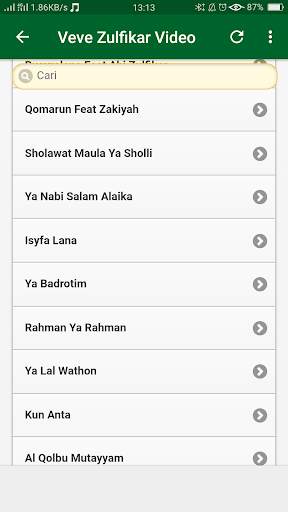 Offline Sholawat Veve Zulfikar screenshot 3