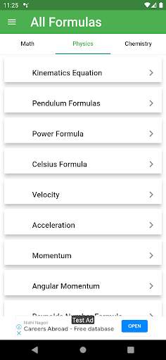 All Formulas screenshot 3