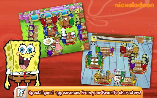 SpongeBob Diner Dash скриншот 7