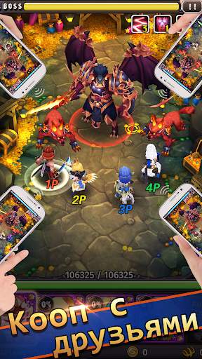 Hyper Heroes: Marble-Like RPG скриншот 4