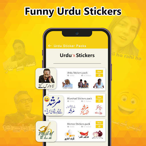 Funny Urdu Stickers WASticker screenshot 6